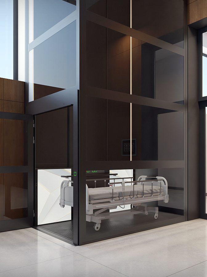 goods lift hospital VB1000 by Barduva